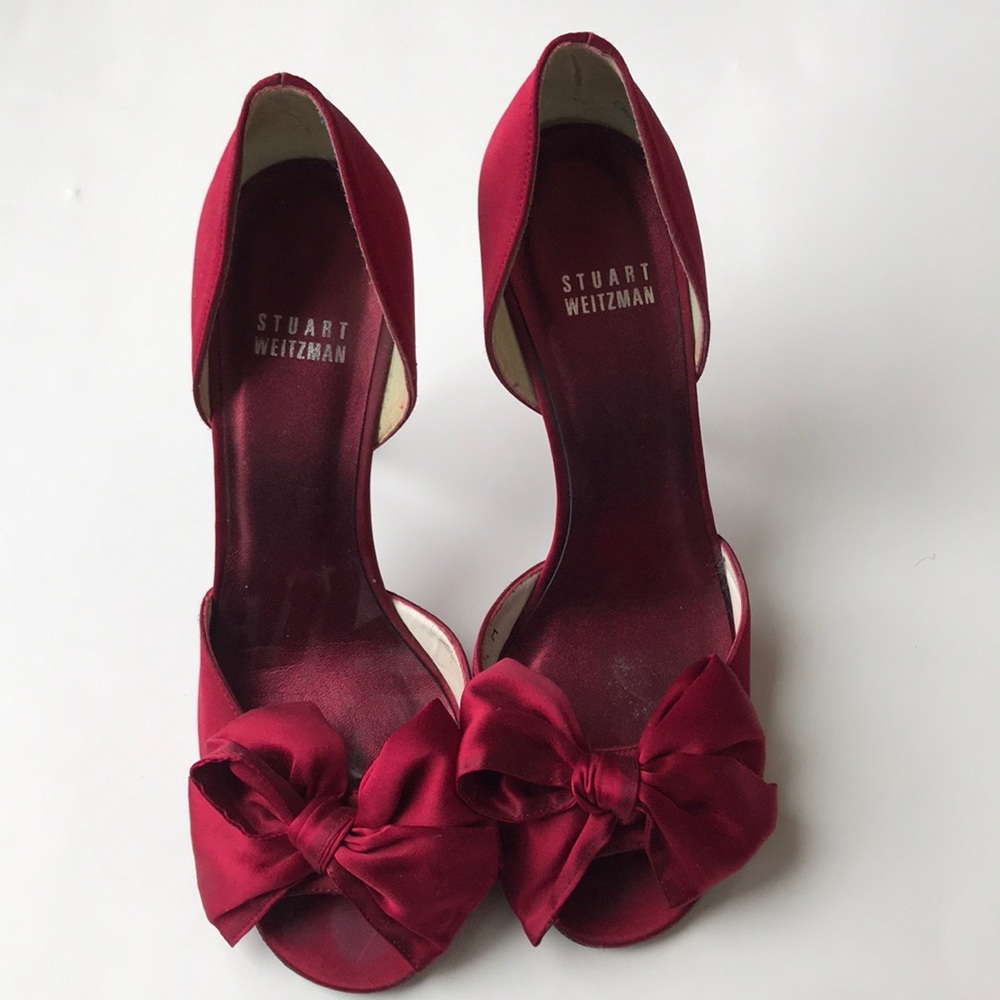 Red Stuart Weitzman Heels